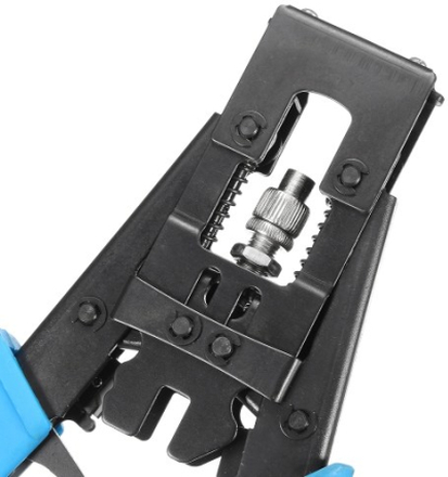 Beruf Kabel Crimpzange Koaxial Pressverbinder RG59 / RG58 / RG6 BNC / RCA / F