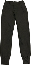 MCQ Alexander McQueen Zip Pocket Ankel Jogger Pants in Black Rayon