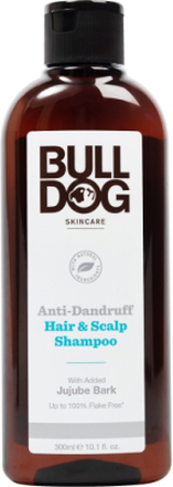 Anti-Dandruff Shampoo 300 Ml Sjampo Nude Bulldog*Betinget Tilbud