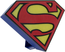 Licensierad Superman Logo Lampa 26x19 cm