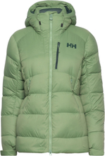 W Verglas Polar Down Jacket Sport Jackets Padded Jacket Green Helly Hansen