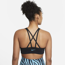 Nike Dri-FIT Indy Icon Clash Women's Light-Support Padded Strappy Sports Bra - Black