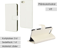 Plånboksfodral iPhone 6/6S Plus - SVART