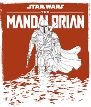 Star Wars The Mandalorian Storm Men's T-Shirt - White - XS