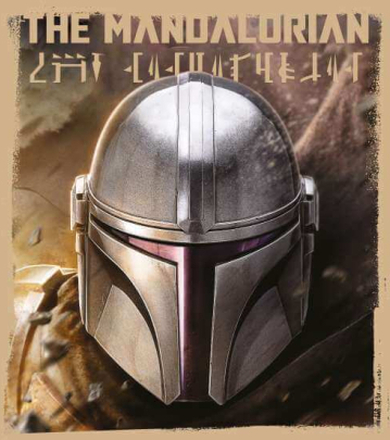 Star Wars The Mandalorian Focus Men's T-Shirt - Tan - L