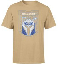 Star Wars The Mandalorian Bo-Katan Badge Men's T-Shirt - Tan - S