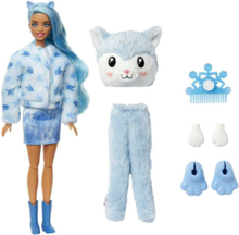 Cutie Reveal Dukke Toys Dolls & Accessories Dolls Blue Barbie