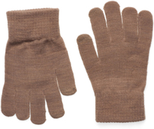 New Buddy Smart Glove Accessories Gloves Finger Gloves Brun Pieces*Betinget Tilbud