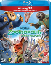 Disney 54: Zootropolis - Eläinten Kaupunki (3D Blu-ray + Blu-ray)