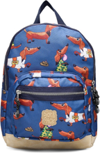 Pick&Pack Wiener Denim Backpack Accessories Bags Backpacks Blue Pick & Pack