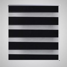 vidaXL Zebra rullakaihdin 40 x 100 cm musta