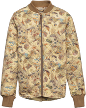 Thermo Jacket Loui Outerwear Thermo Outerwear Thermo Jackets Multi/mønstret Wheat*Betinget Tilbud