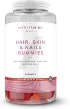 Hair, Skin og Nails Vingummi - 60gummies - Strawberry (Vegan)