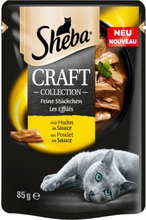 Sheba Craft Collection Pack 12 x 85 g - Fischauswahl in Sauce